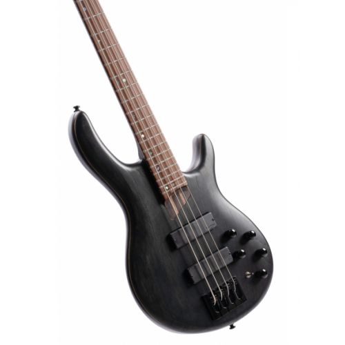 Бас-гитара CORT B4 Element (Open Pore Trans Black)